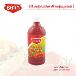 SALSA DE TOMATE BARY x565gr