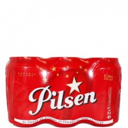 CERVEZA PILSEN X 355ML LATA...