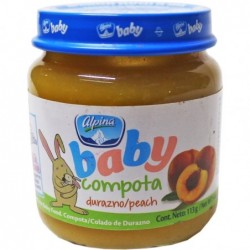 COMPOTA ALPINA BABY DURAZNO...
