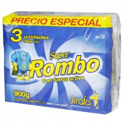 JABON BARRA SUPER ROMBO X...