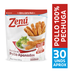 PALITOS ZENU DE POLLO x330gr