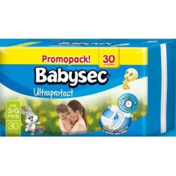 PAÑAL BABYSEC ETAPA 3 x30und