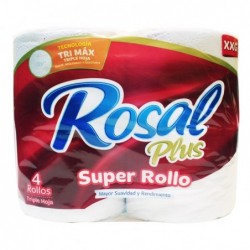 PAPEL HIGIÉNICO ROSAL SUPER...