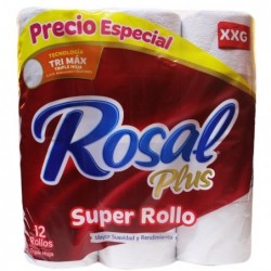 PAPEL HIGIÉNICO ROSAL XXG X...
