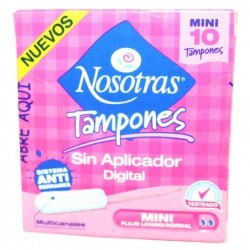 TAMPONES NOSOTRAS MINIX 10...