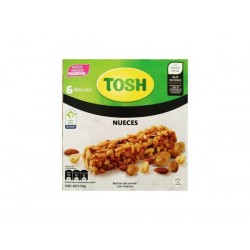 BARRA DE CEREAL TOSH NUECES...
