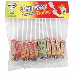 CHUPETAS ITALO DE FRUTAS...