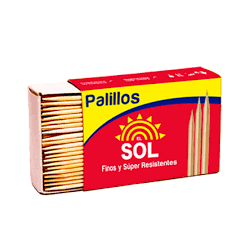 PALILLOS EL SOL x180und