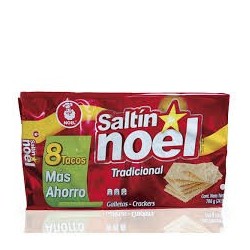 GALLETAS SALTIN NOEL  8 TACOS
