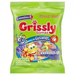 GOMAS GRISSLY GUSANOS x100gr