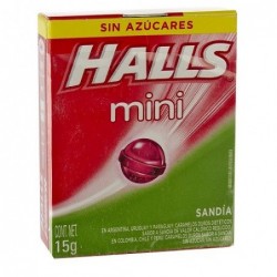 HALLS MINI SANDIA x15gr