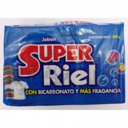 JABON SUPER RIEL BARRA x400gr