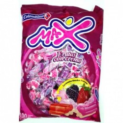 MAX FRUTAS CON CREMA BOLSA...