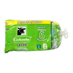 LECHE ENTERA BOLSA COLANTA...