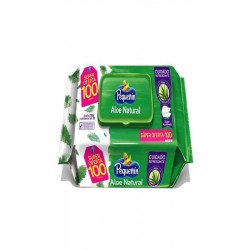 PAÑITOS HUMEDOS CON ALOE...