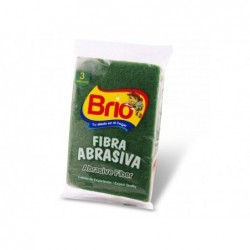 PAÑO BRIO ABRASIVO VERDE x3und