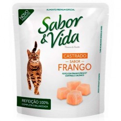 POUCH PARA GATO DE POLLO...
