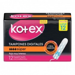 TAMPONES DIGITALES KOTEX...