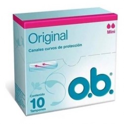 TAMPONES MINI O.B. X 10...