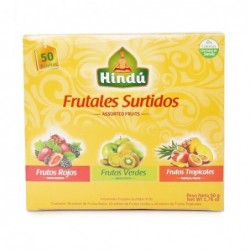 TE HINDU FRUTAL SURTIDO *50UND
