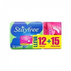 TOALLAS STAYFREE x12und +...