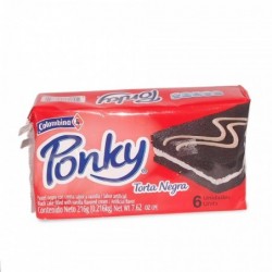 TORTA NEGRA PONKY 216 GM 6...