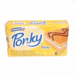 TORTA PONKY VAINILLA 216 GM...