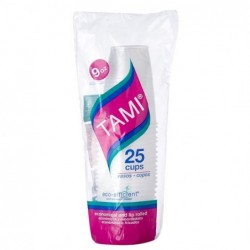 VASO DESECHABLE TAMI OPAL 9...