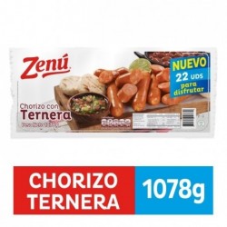 CHORIZO ZENU TERNERA PQ...