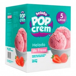 HELADO POP CREM FRESA CJ5LT