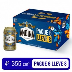 CERVEZA ANDINA PACK PAGUE 6...