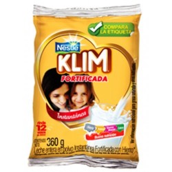 LECHE KLIM FORTIFICADA x360gr