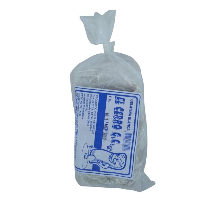 GELATINA BLANCA EL CERRO GC x180gr DULCES Y MERMELADAS, Comprar a