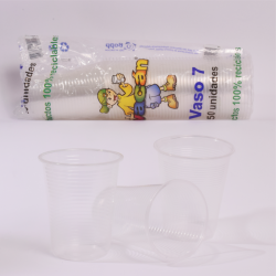 VASOS VACAN 7oz x50und