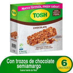 CEREAL TOSH BARRA CHOCOLATE...