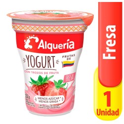 YOGUR ALQUERIA CON TROZOS...