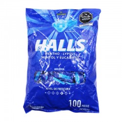 HALLS MENTOL Y EUCALIPTO...