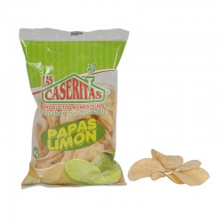 PAPAS LAS CASERITAS LIMON x80g