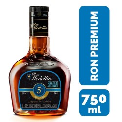 LICOR DE RON MEDELLIN 750...