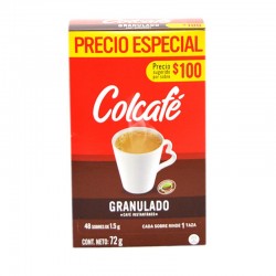 CAFE COLCAFE GRANULADO x48...