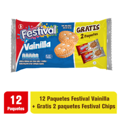 GALLETA FESTIVAL VAINILLA +...