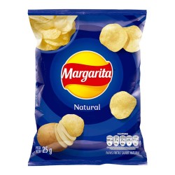 PAPAS MARGARITA NATURAL x25gr