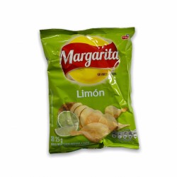 PAPAS MARGARITA LIMÓN x25g