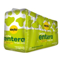 LECHE EXITO LV ENTERA x6...