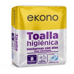 TOALLAS HIGIENICAS EKONO...