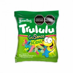 GOMAS TRULULU GUSANOS X 70 GR