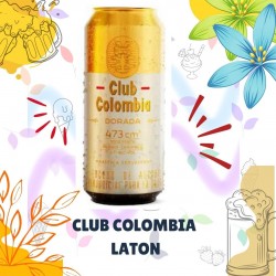CERVEZA CLUB COLOMBIA LATON