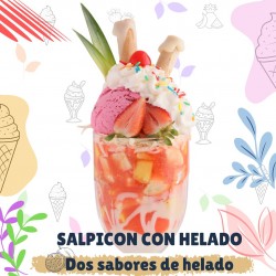 SALPICON CON HELADO DOS...