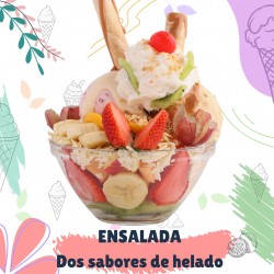 ENSALADA DE FRUTAS DOS SABORES