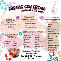 FRESAS ARMALAS A TU GUSTO MID